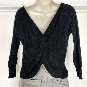 Express Twist Back Sweater - Small